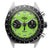 FORZO Drive King Mechanical Chronograph - Green Dial - 3-Link Bracelet