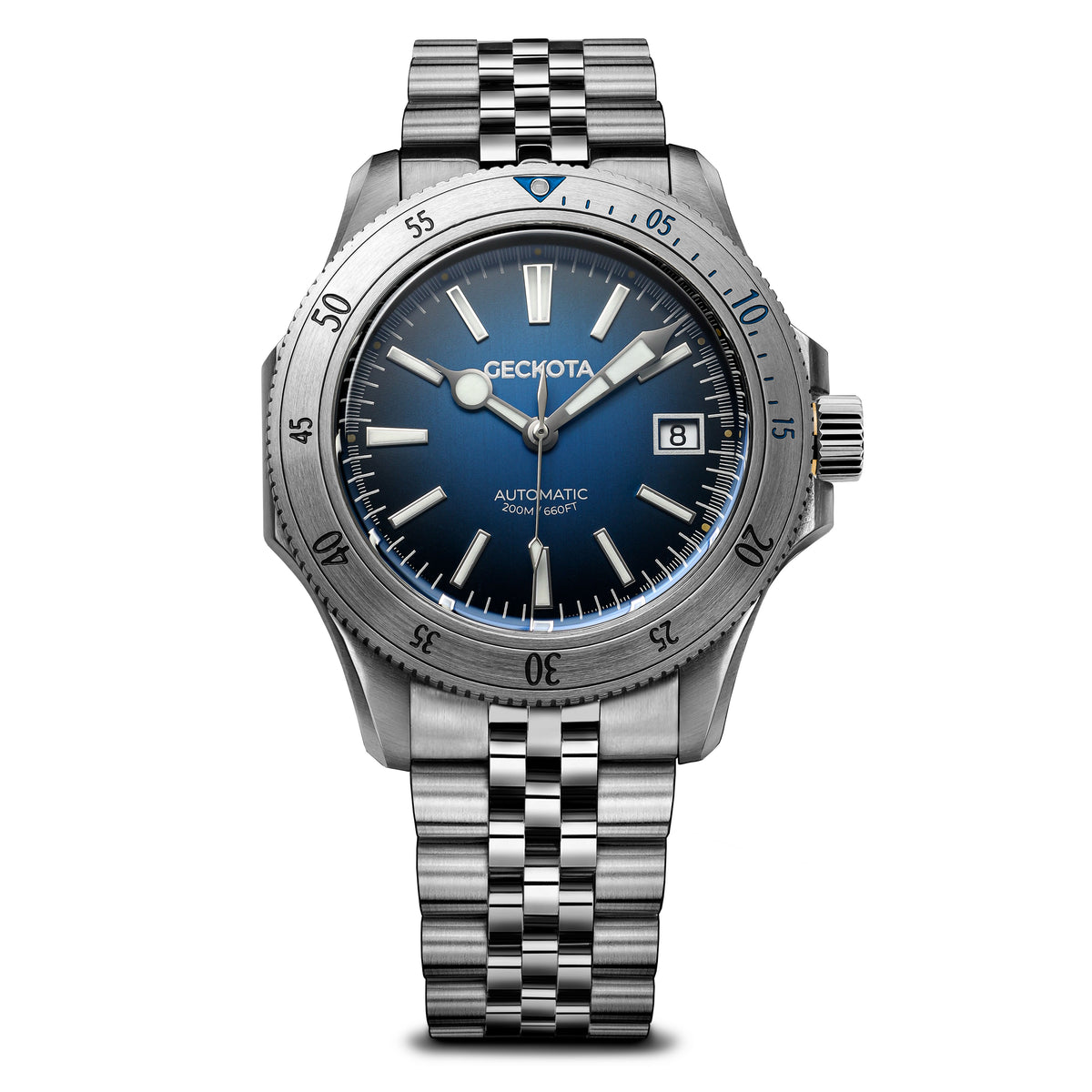 Sea Hunter Dive Watch Marine Blue Steel Edition
