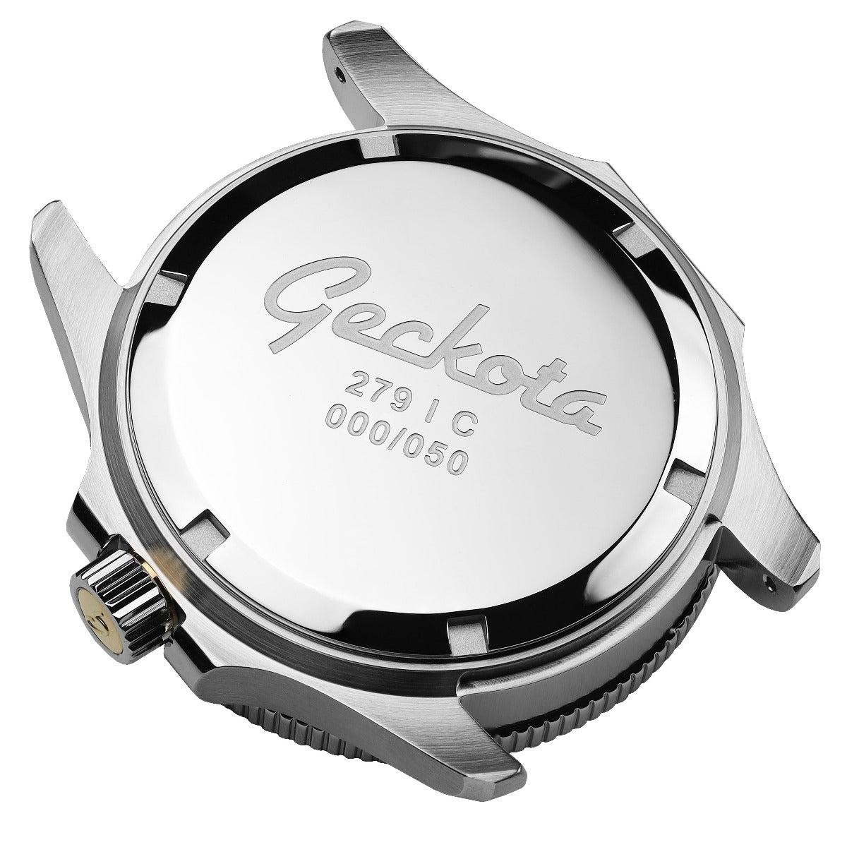 Geckota G-02 Black PT5000 5 Link watch bracelet