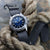 Phalanx Nylon Military Watch Strap - Admiralty Grey - IP Black Hardware