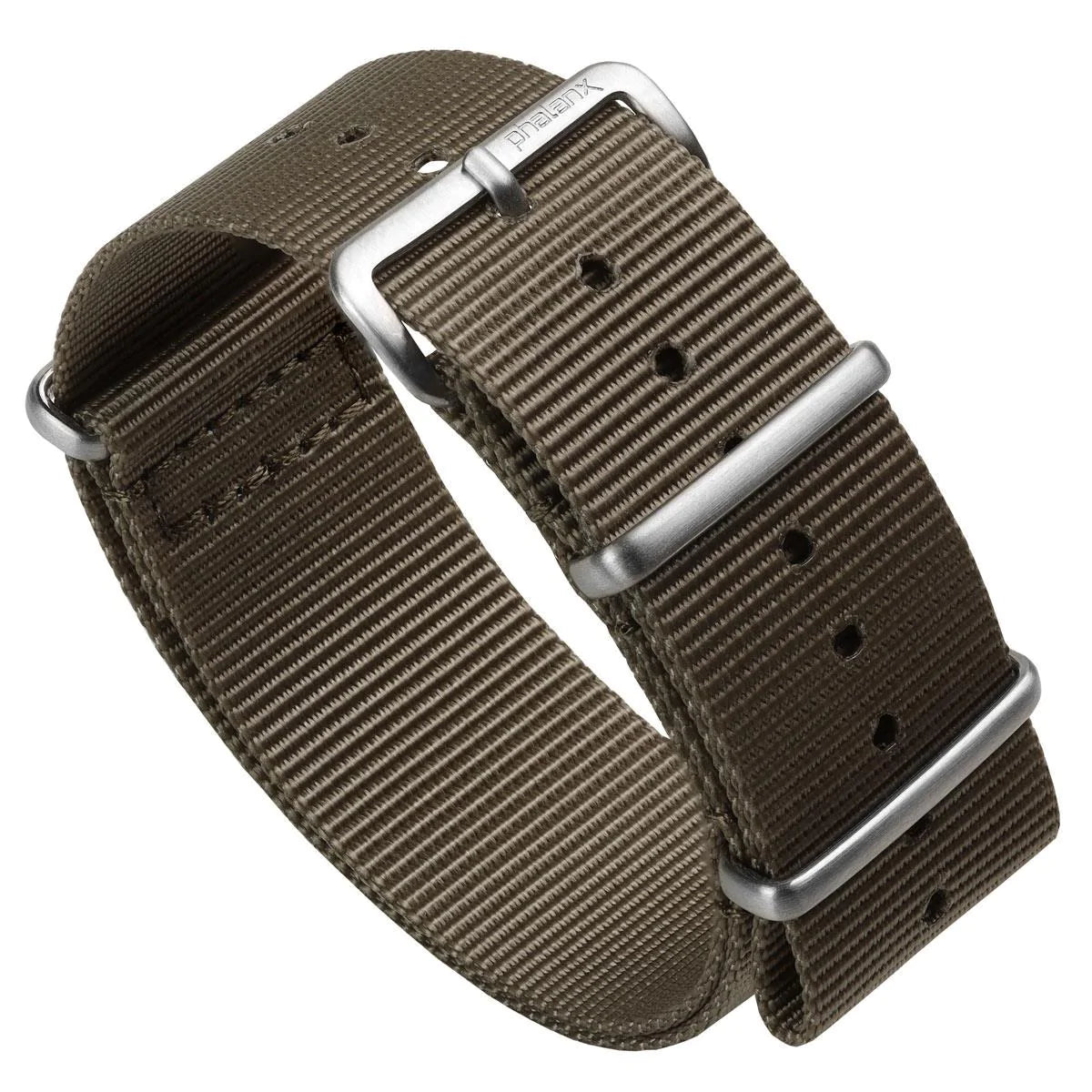 Phalanx Nylon Military Watch Strap - Desert Sand - Satin